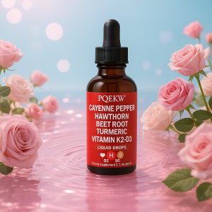 Cayenne Pepper Drops, Clean Cayenne Nutra Pepper Extract with Hawthorn Beet Root 60ml Plant-Based Liquid (1Pcs)