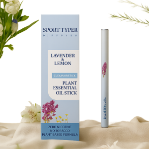 Herbal Diffusion Pen with Mullein, Thyme & Mint Extracts – Natural Lung Detox & Oral Freshening | Plant-Based, Non-Smoking, Non-Electric, Alcohol-Free Solution