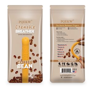 Chewable Breath Sticks with Essential Oils, Essential Oil Breathertk, Chewable Breathers Quit Vaping, Natural Focusing, for Focus & Clear Respiratory Function