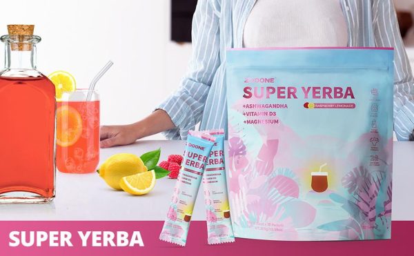 ZOOONE Super Yerba Mate Instant Powder (30 Packets/Box) - Image 5
